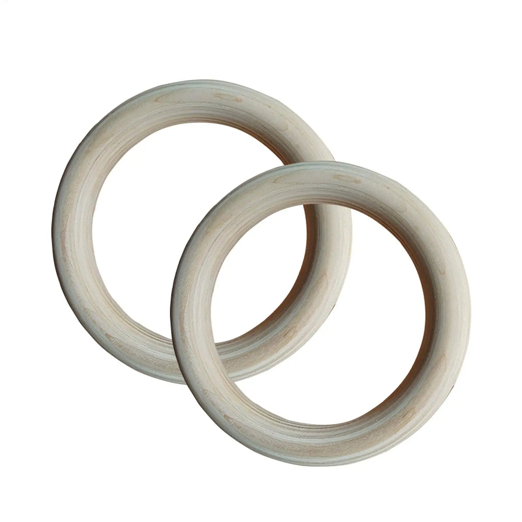 Rings Gymnastics 2 Pieces Calisthenics Grips Equipment Fitness Training Rings For Home Gym Fitness Exercise Playground Indoor