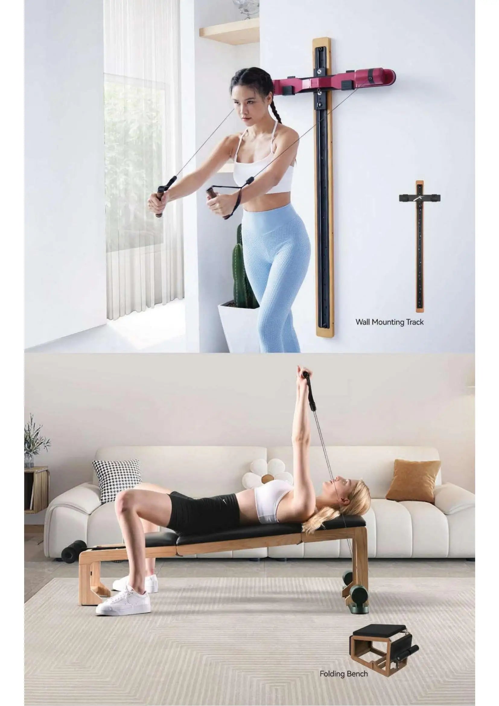 Home Gym Fitness Equipment Stylish Sport Machine For Home Exercise